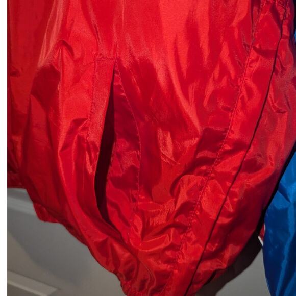 VTG Kansas Jayhawks KU Pullover Jacket Blue Mens Size L G-lll Sports Carl Banks - Picture 11 of 14